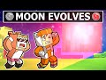 Minecraft But The MOON EVOLVES