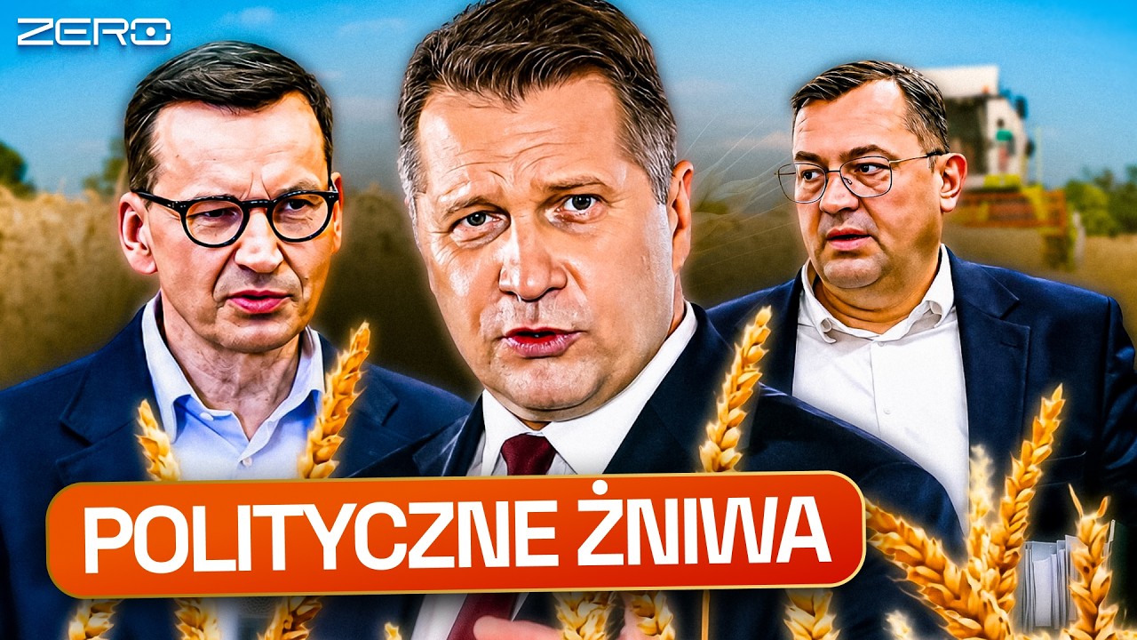UWAGA ROLNICY! IDĄ PO WASZE GŁOSY. POLITYCY NA ŻNIWACH