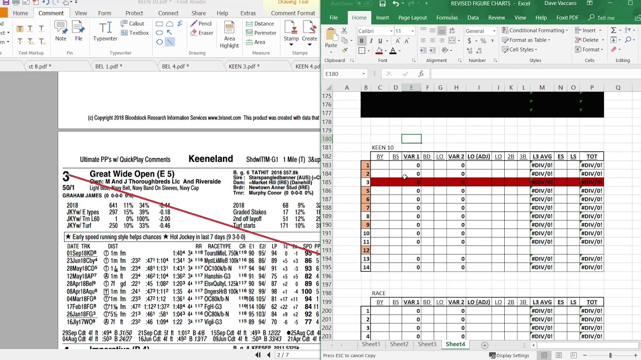 Follow the Figures Thoroughbred Handicapping-Video 1