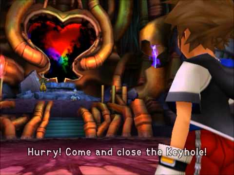 KH1 Cutscenes Part 200 - Sealing Holllow Bastions Keyhole (English)