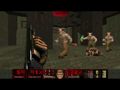 Doom 2 - Sunder - Map01 (Python) 100%