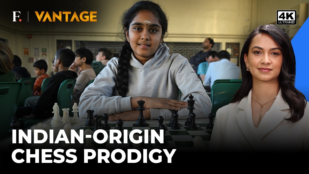 11-Year-Old Bodhana Sivanandan Becomes Youngest-Ever Woman Grandmaster | Vantage on Firstpost | 4K
