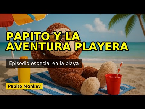 Papito Y La Aventura Playera | Diversión y Aventuras para Niños