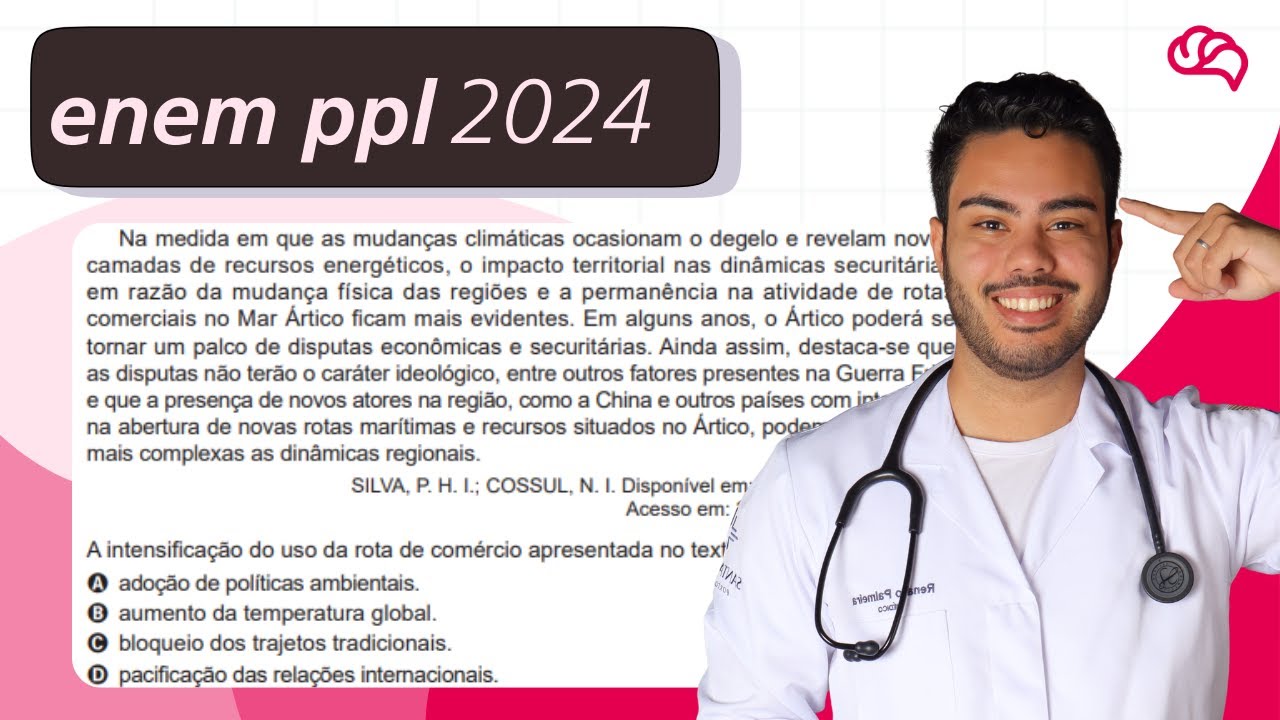 Resolução em Vídeo — Questão 78 ENEM 2024 PPL