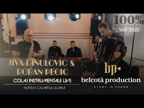 Jiva Dinulovic & Boban Pecic - Colaj Instrumentale LIVE part.1 🎵 Nunta Cosmin & Liliana