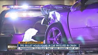 Overnight Car Crash in East Tulsa