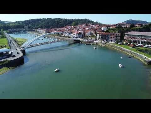 Plencia (Vizcaya) a vista de dron