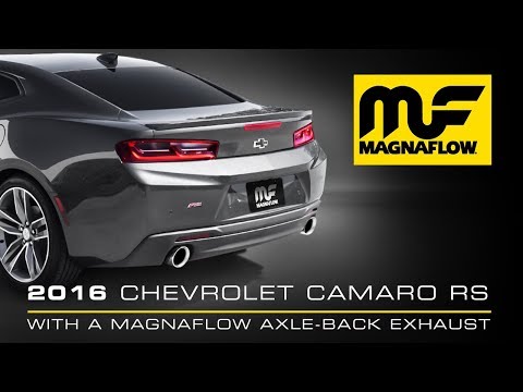 2016 Chevrolet Camaro RS 3.6L V6 with Magnaflow Race Axle-Back