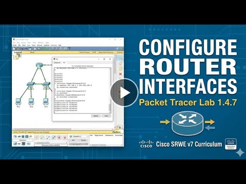 Packet Tracer 1.4.7 - Easy Router Setup for Beginners Explained!