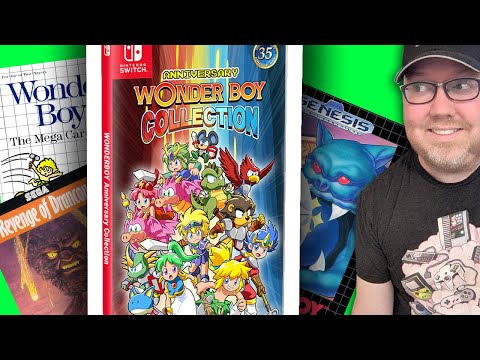 6 GAMES - 21 VERSIONS in this Anniversary Wonder Boy Collection