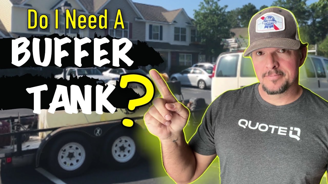 Watch video Does Your Pressure Washer Need A Buffer Tank (If So...How Big) Now Does Your Pressure Washer Need A Buffer Tank (If So...How Big)