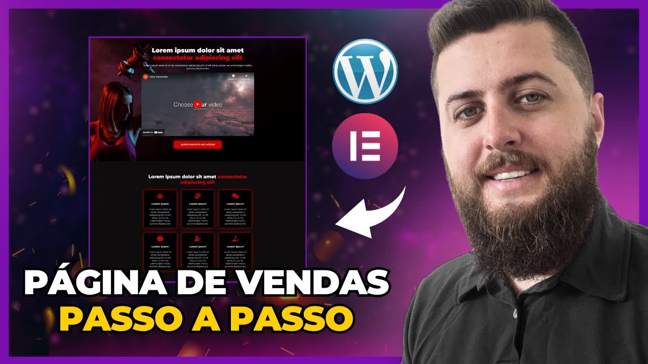 Criando uma PÁGINA DE VENDAS Profissional do Zero (com Elementor)