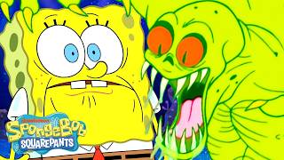 SpongeBob's Spookiest Moments 🎃 | 30 Minutes | SpongeBob