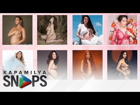 The stunning maternity photoshoots of these Kapamilya momshies Kapamilya Snaps