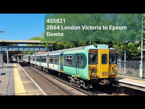 455821, 2B64 London Victoria to Epsom Downs