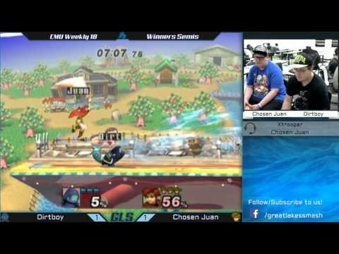 CMU Weekly 18 Winners Semis - Dirtboy (Squirtle) vs. Chosen Juan (Roy)