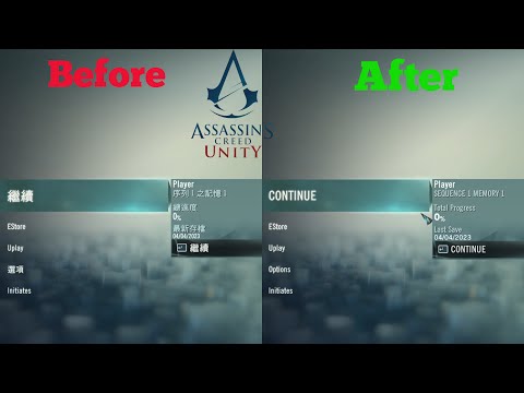 How to Change Language Chinese to English Assassins Creed Unity