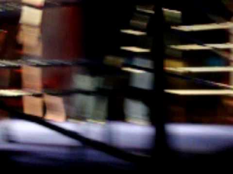 Dan White's Entrance at EBF Semi-pro Boxing at Corby Civic Centre 3rd May 2009