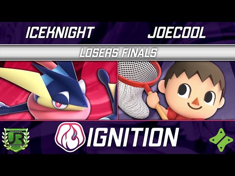 IceKnight (Greninja) vs JoeCool (Villager) - Ignition 366 LOSERS FINALS