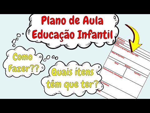 Plano de Aula Educação Infantil BNCC - Aprenda o passo a passo do zero (2026)