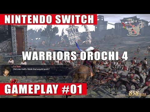 Warriors Orochi 4 Nintendo Switch Gameplay #1 | Story Mode Chapter 1