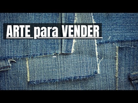 Reutilize, Recicle: Ideias Inspiradoras para Retalhos de Jeans /Projetos Criativos de Reciclagem