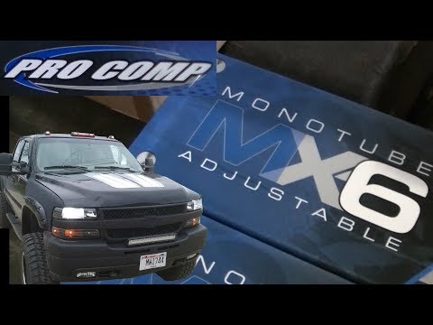 "Project Midnight" Pro Comp MX6 Shocks Silverado 2500HD