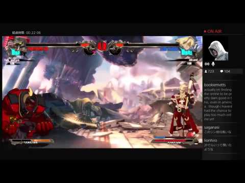 2015/1/4 GGXrd Nage stream - FAB(PO) kumite