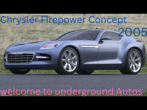 2005 Chrysler Firepower Concept – A Forgotten Masterpiece of American Automotive Design