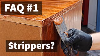 What stripper do I use? | FAQ #1 | Furniture Refinishing / Restoration