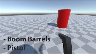 Boom Barrel + Pistol! | Physics Playground Devlog 02