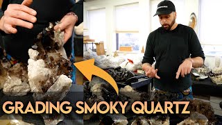 How To Grade Smoky Quartz - Low to High Grade!