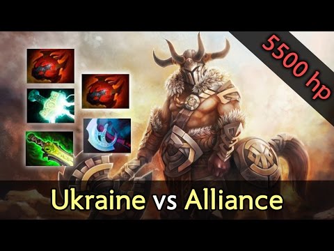 Team Dendi vs Alliance — crazy 21-0-13 Centaur strat