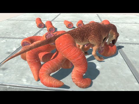 20 BLADE WORM vs EVERY UNIT   Animal Revolt Battle Simulator