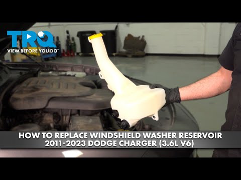 How to Replace Windshield Washer Reservoir 2011-2023 Dodge Charger 3.6L V6