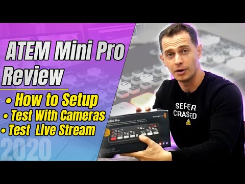 ATEM Mini Pro | Setup | Full Review (Facebook Live Stream & YouTube)
