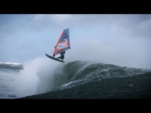 Windsurfers Catch Big Air in Heavy Conditions at Red Bull Storm Chase
