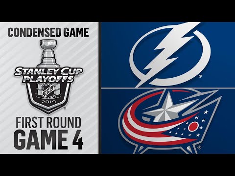 04/16/19 First Round, Gm4: Lightning @ Blue Jackets
