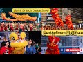 Dragon And Lion Dance Show Time City 2025 Chinese New Year Year Of The Snake