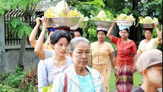 ပကာသနတွေမပါတဲ့ ရိုးရှင်းတဲ့ အညာဓလေ့ မင်္ဂလာအုပ်တင်  တောင်းရမ်းလက်ထပ်ပွဲလေး #createbynayway #myanmar