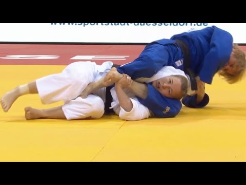 Women's Judo -  WAR on the floor - Sabrina Filzmoser vs Daria Mezhetskaia