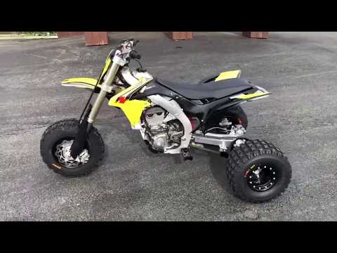 Suzuki RMZ450 Three Wheeler Trike Custom BVC Trikes