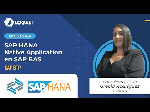 BTP - SAP HANA Native Application en SAP BAS
