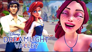 Giving Ariel her land legs!  // Disney Dreamlight 