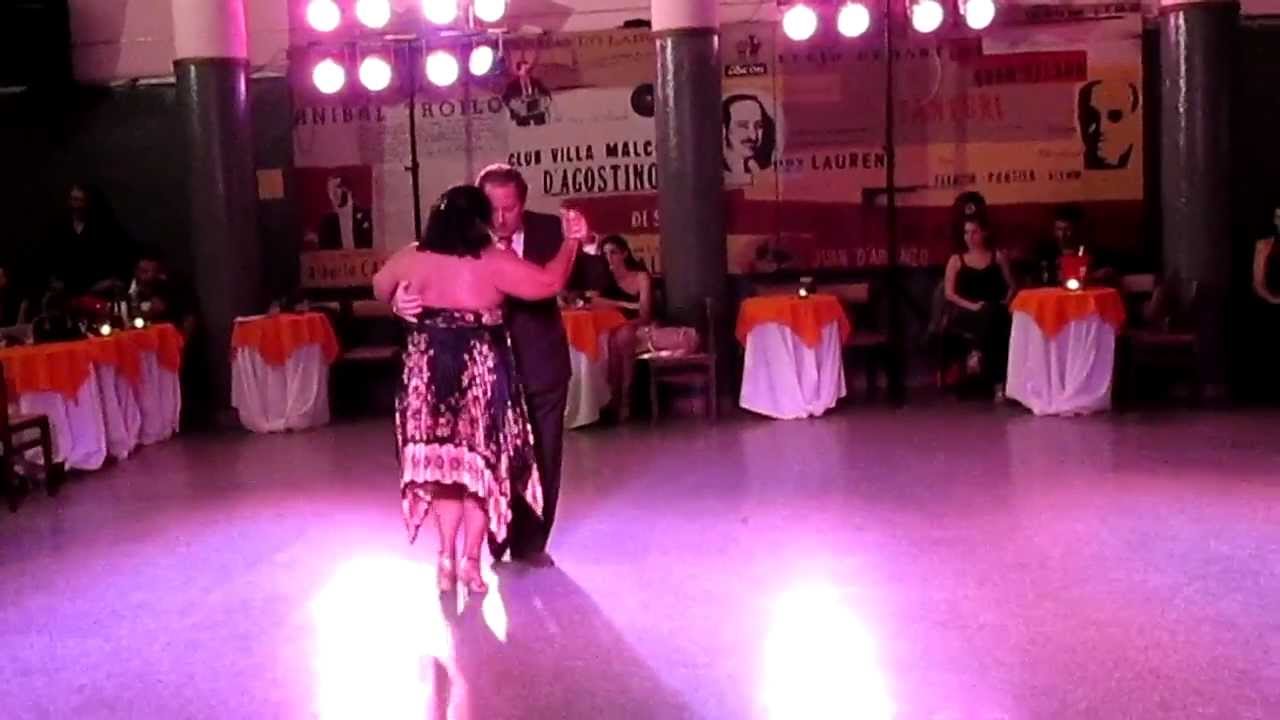 JORGE DISPARI Y LA TURCA MARIA DEL CARMEN - EXHIBICION DE TANGO - VIVA LA PEPA - CLUB VILLA MALCOLM