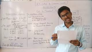 Download Lagu BCCA Sem 5 - Cost and Management Accounting - Lecture 1 Thumbnail