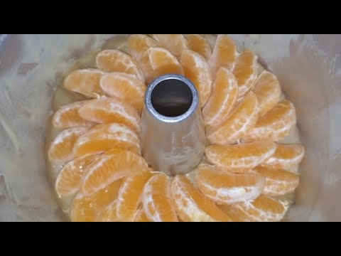 Tasty yet very Easy! No measure! Orange Cake in 3 minutes.