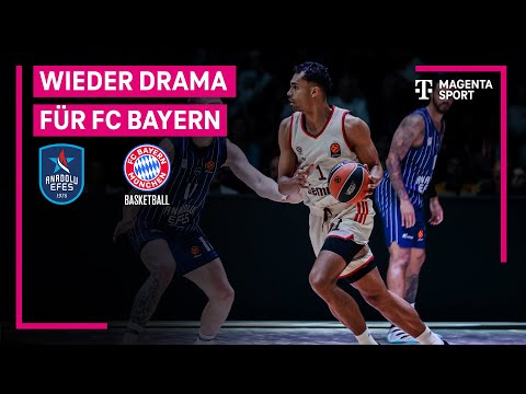 Anadolu Efes Istanbul - FC Bayern München | EuroLeague | MAGENTA SPORT
