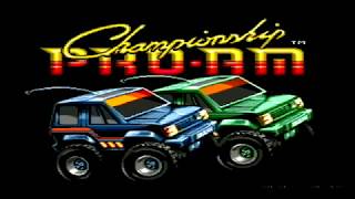 Sega Megadrive - Championship Pro-AM