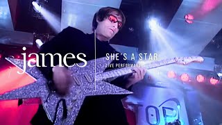 JAMES - She&#39;s A Star (Live on Top of the Pops)